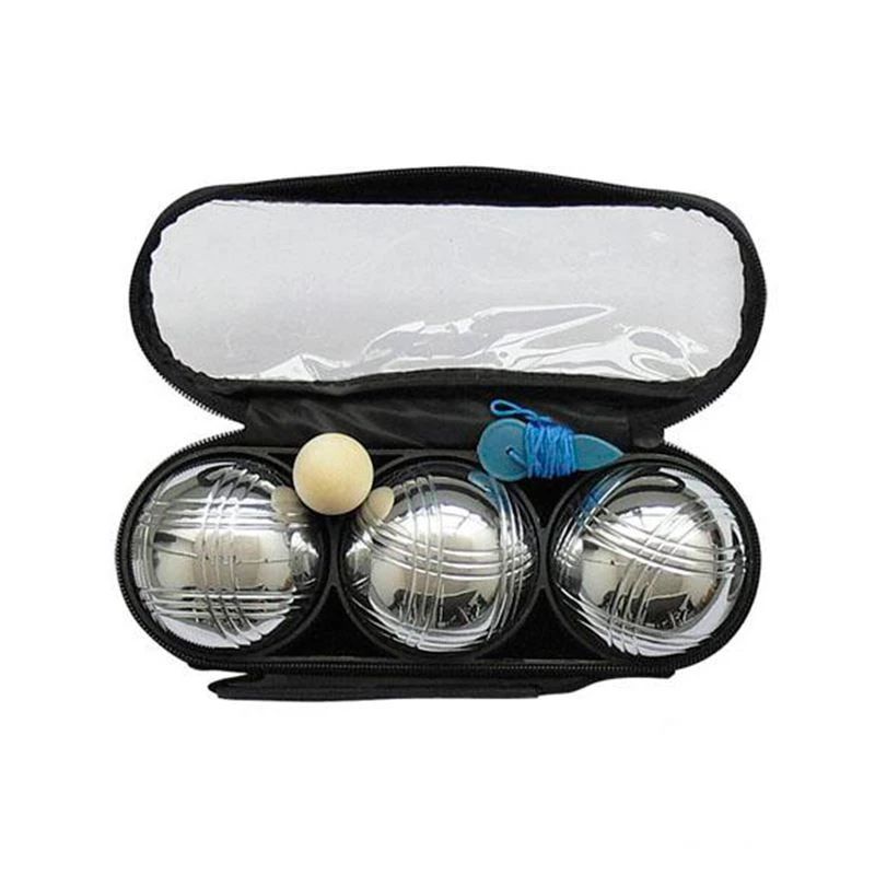 3 Metal Bocce Ball Set Petanque