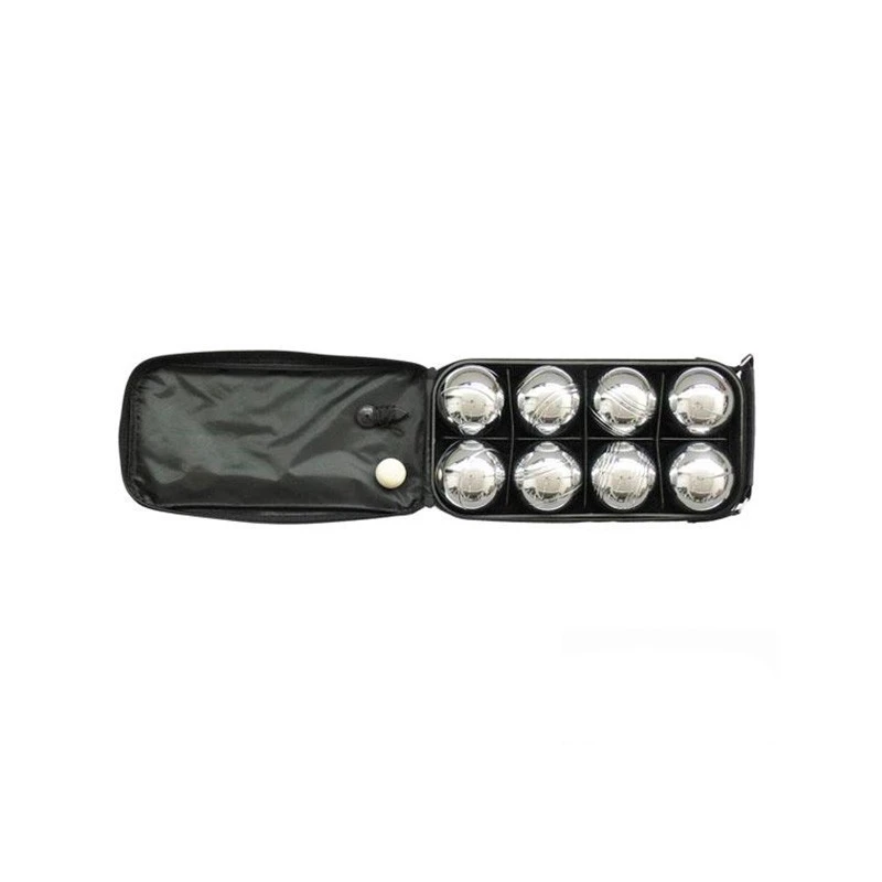 8 ball 73mm petanque set